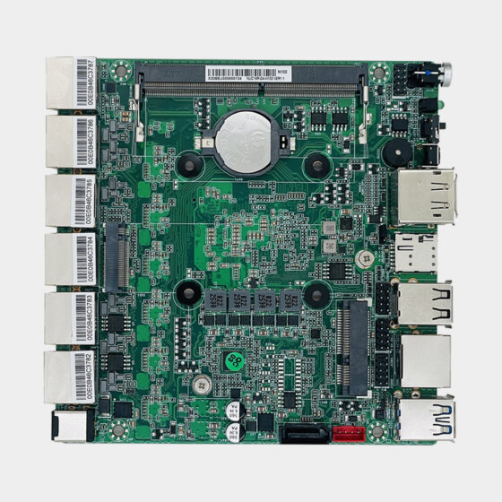 NUC16R-D4-TOP V1 Industrial Motherboard Top View | CoreIPC