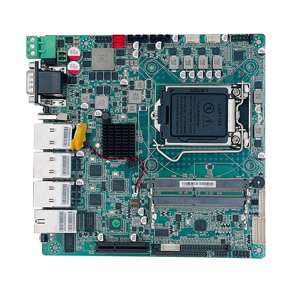 GV-Z390 VER1.1 Mini-ITX Industrial Motherboard Intel® 8th/9th Gen Platform | CoreIPC