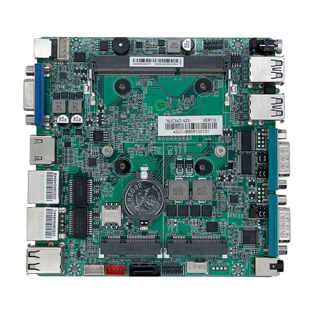 NUC54D VER1.1 120mm x 120mm Embedded Board Intel® Haswell-U Platform | CoreIPC