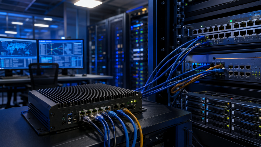 Data Center Security Platform: Industrial Computer for Data Center Security Appliance Deployment