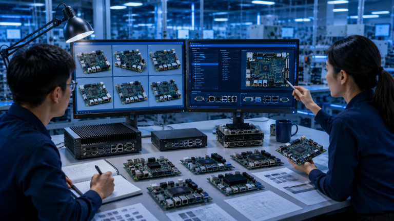 Industrial computer product customization services including BIOS, I/O, and embedded motherboard configuration