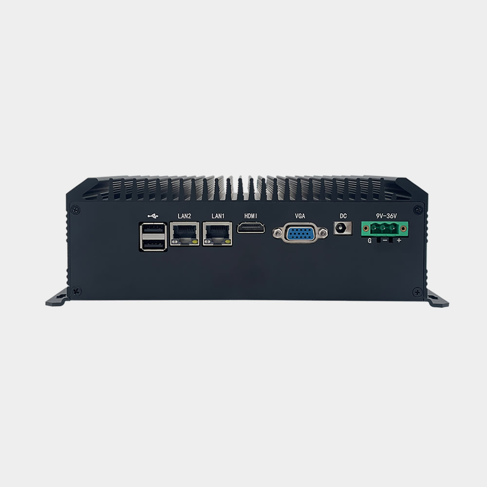 NANO300 Caja industrial PC de amplio voltaje 4 Puertos serie GPIO Sistema sin ventilador | CoreIPC