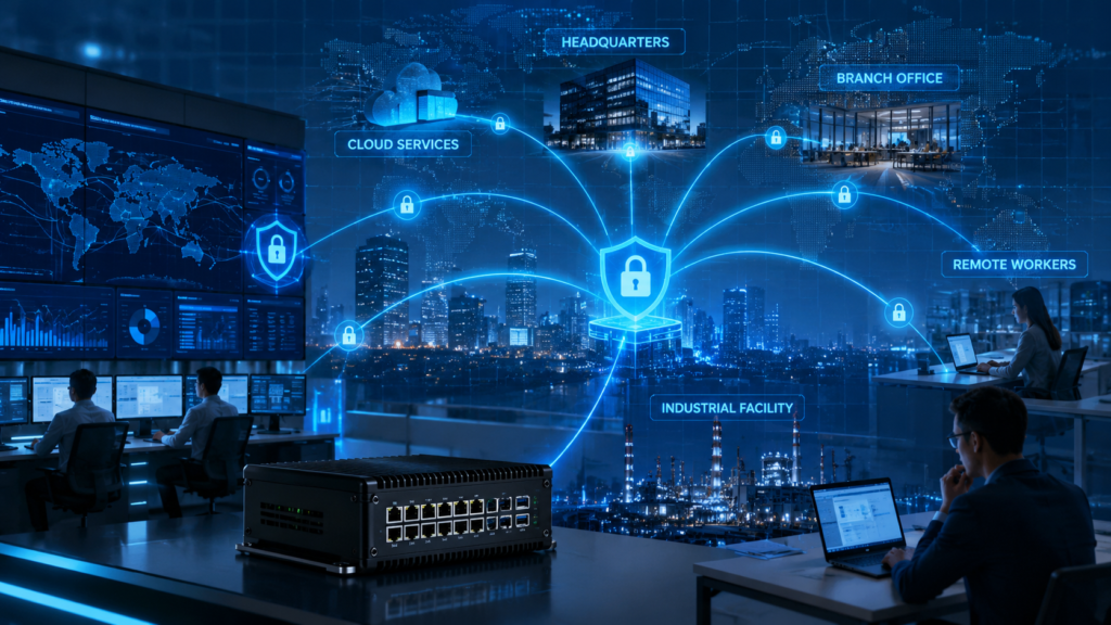 Industrial Computer for Network Security Appliances