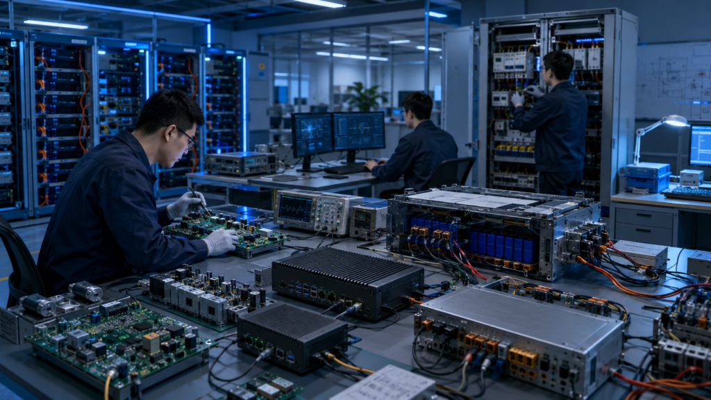OEM energy storage system development using industrial computers and embedded boards