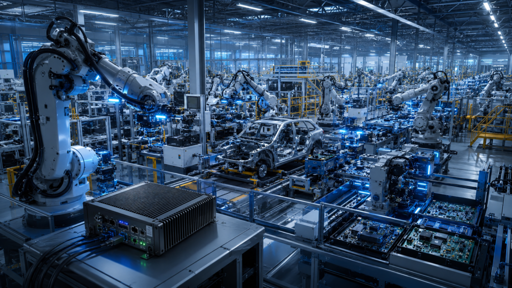 Robot Arm Controller IPC for Industrial Automation and Smart Robotics