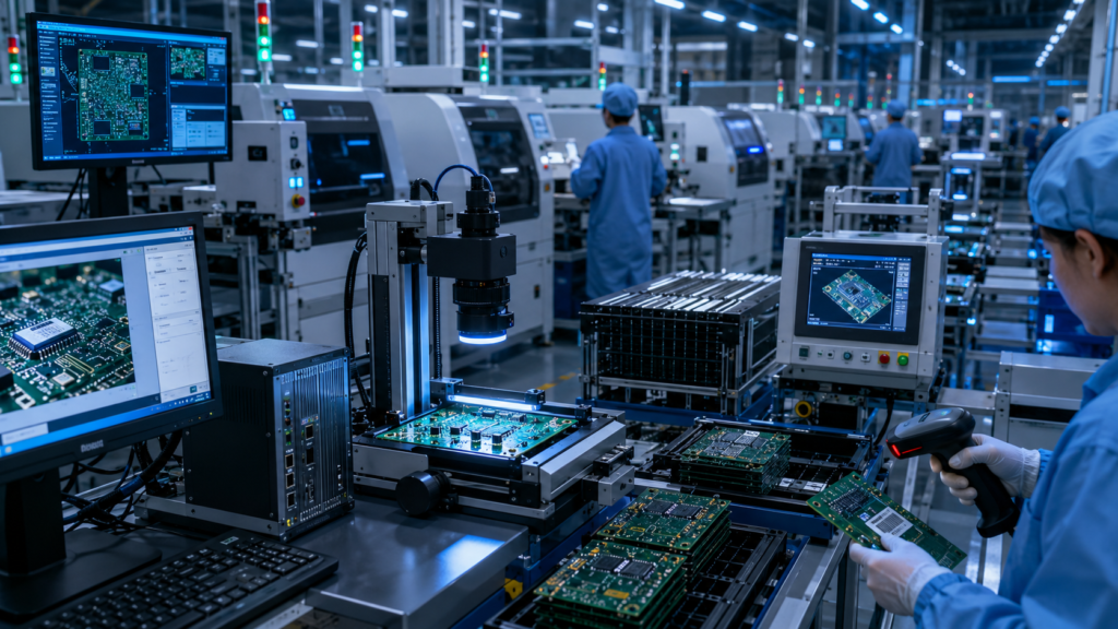 Industrial PC for Electronics Inspection: Electronics Inspection Computer for Reliable Quality Control
