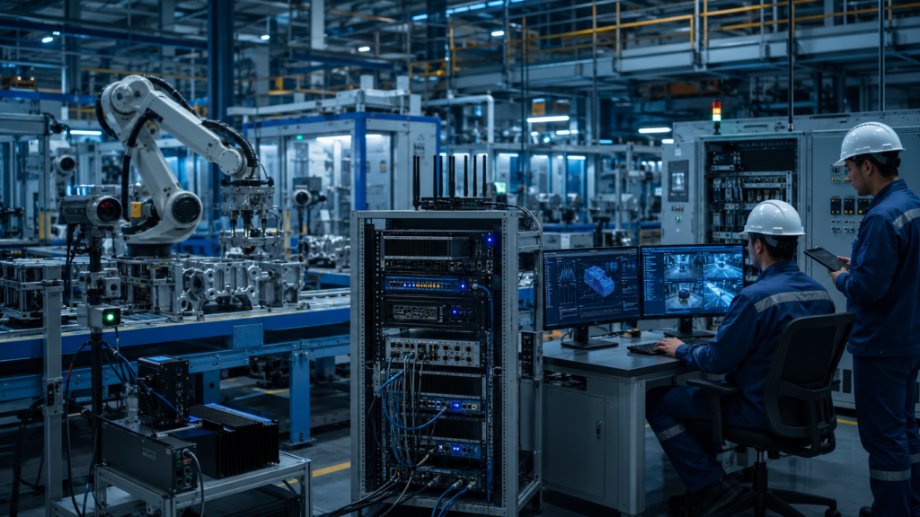 Industrial Edge Server for AI: Reliable Industrial Edge Server for Factory AI Workloads