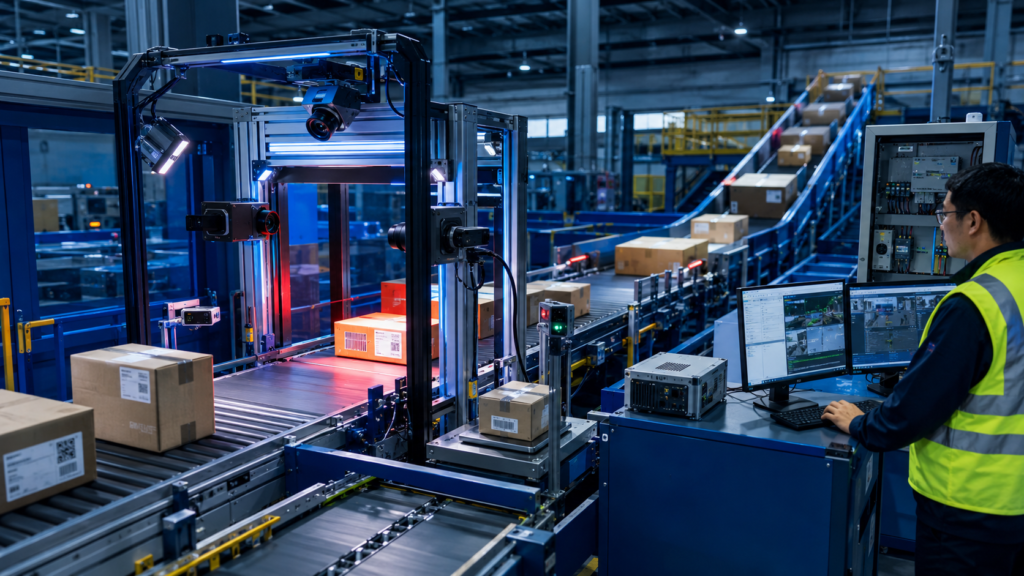 Vision Platform for Logistics Sorting: Logistics Sorting Vision Computer for Automated Parcel Identification