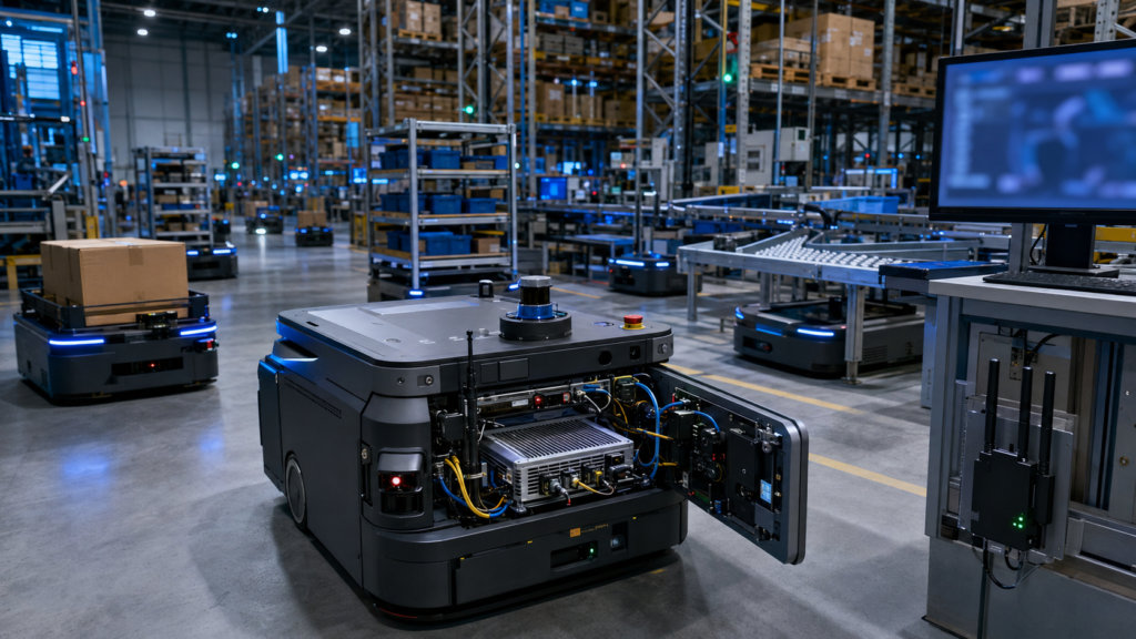 Mobile Robot Industrial PC: Mobile Robot IPC for AGV and AMR Edge Computing
