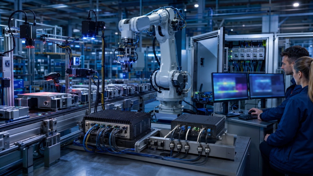 Real-Time AI Processing System: Real Time AI Processing for Industrial Automation