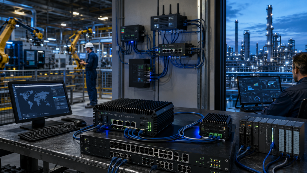 SD-WAN Security Appliance: SD WAN Appliance for Secure Industrial Network Connectivity