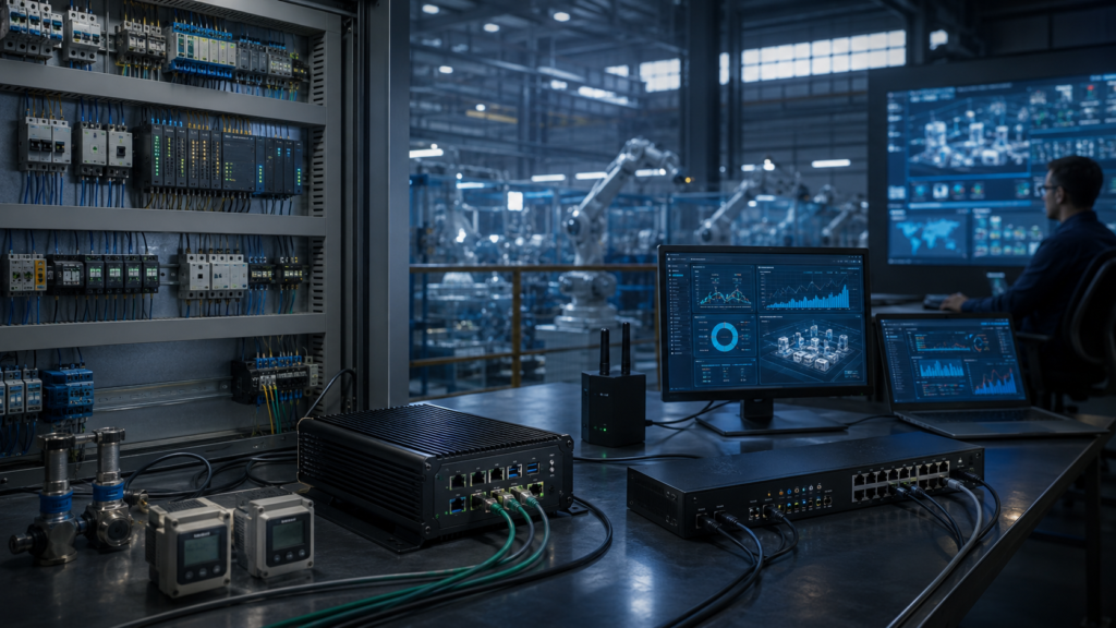 Secure Edge Gateway: Secure Edge Gateway for Industrial Connectivity and Network Protection