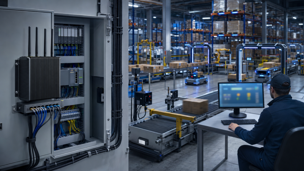 Industrial IoT for Smart Warehouses: Industrial IoT Warehouse Platform for Connected Logistics Operations