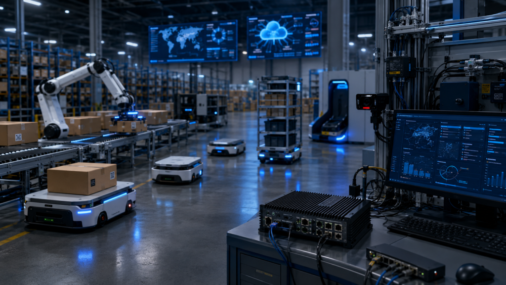 Warehouse Robotics Platform: Warehouse Robotics Computer for Automated Logistics Operations